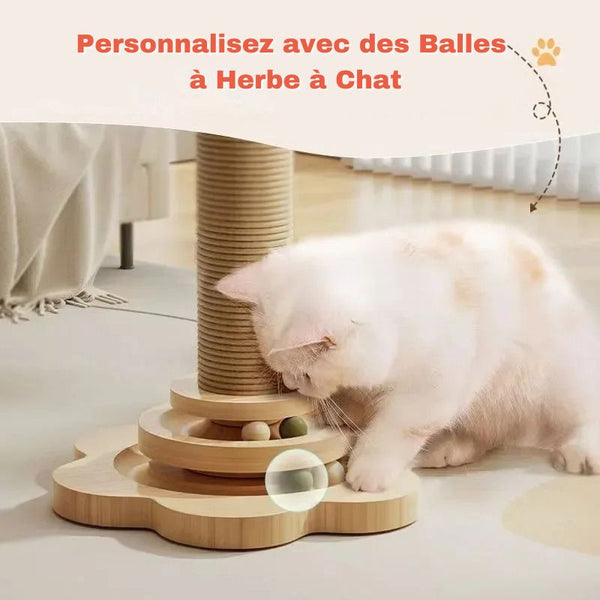 Griffoir pour Chat - La Tour Sisal | ScratchTower