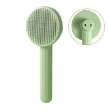 Brosse Pour Chat Poil Long - vert