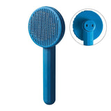 Brosse Pour Chat Poil Long - bleu