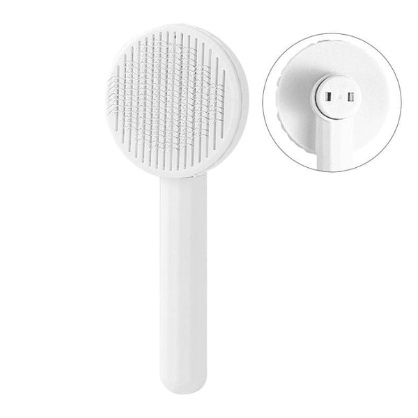 Brosse Pour Chat Poil Long - blanc