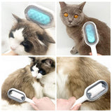 Brosse pour poils de chat avec chat poils court et chat poils longs